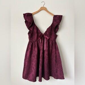 Francesca’s Sofia Jacquard Mini Dress